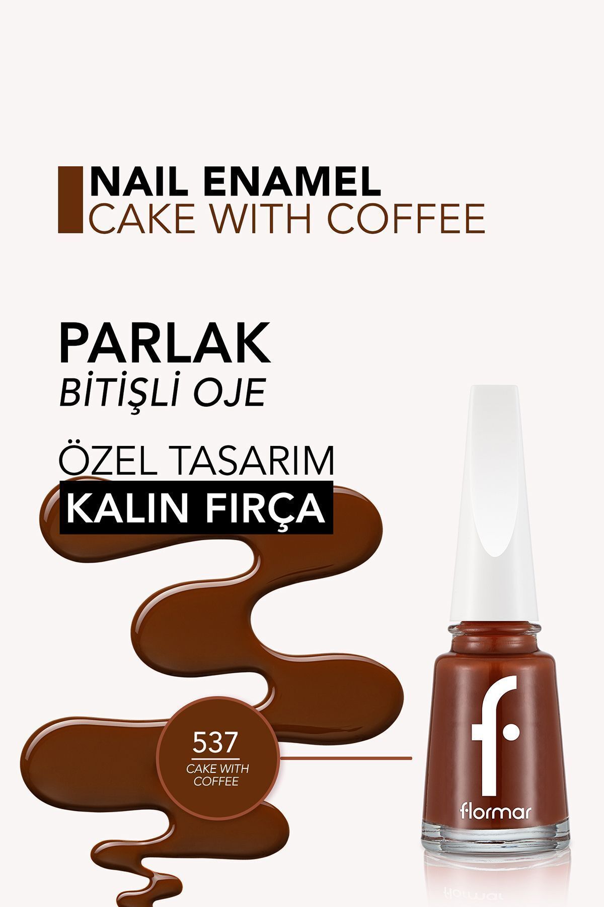 FLORMAR NAİL ENAMEL YÜKSEK PİGMENTLİ 537-