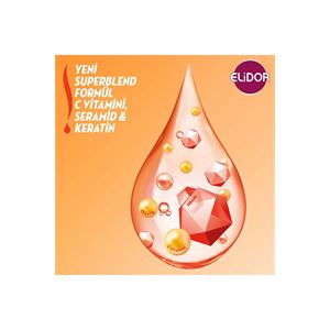 Elidor Superblend Saç Bakım Şampuanı Anında Onarıc-