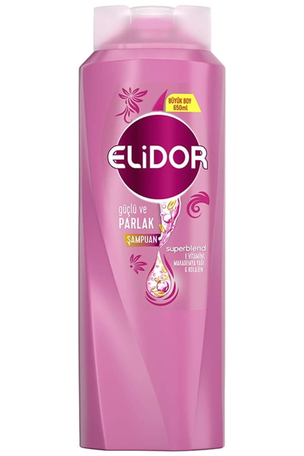 Elidor Superblend Saç Bakım Şampuanı Güçlü ve Parl-