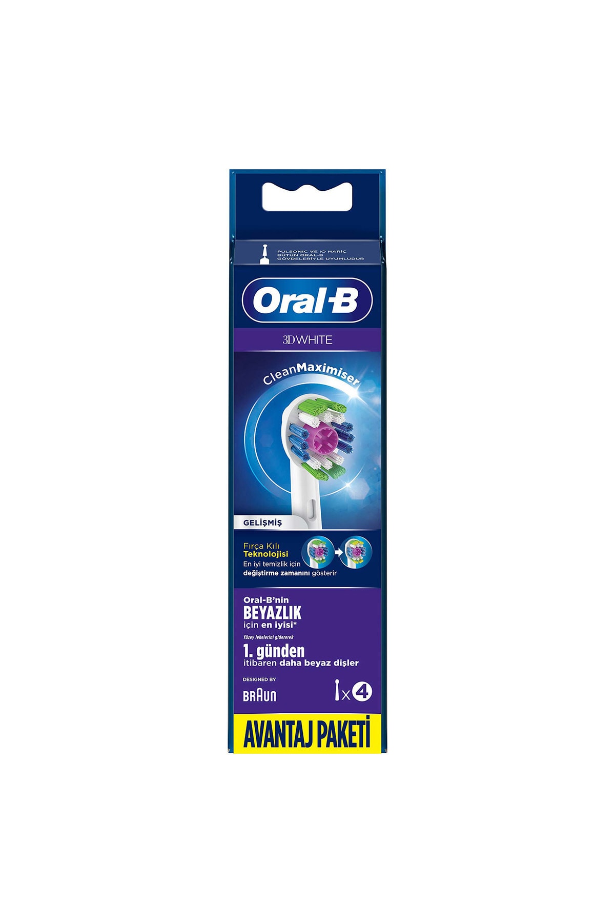 Oral-B Diş Fırçası Yedek Başlığı Clean Maximiser 3-
