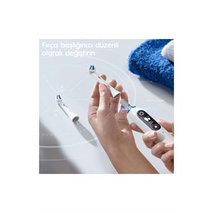 Oral-B iO Specialised Clean Beyaz Diş Fırçası Yede-