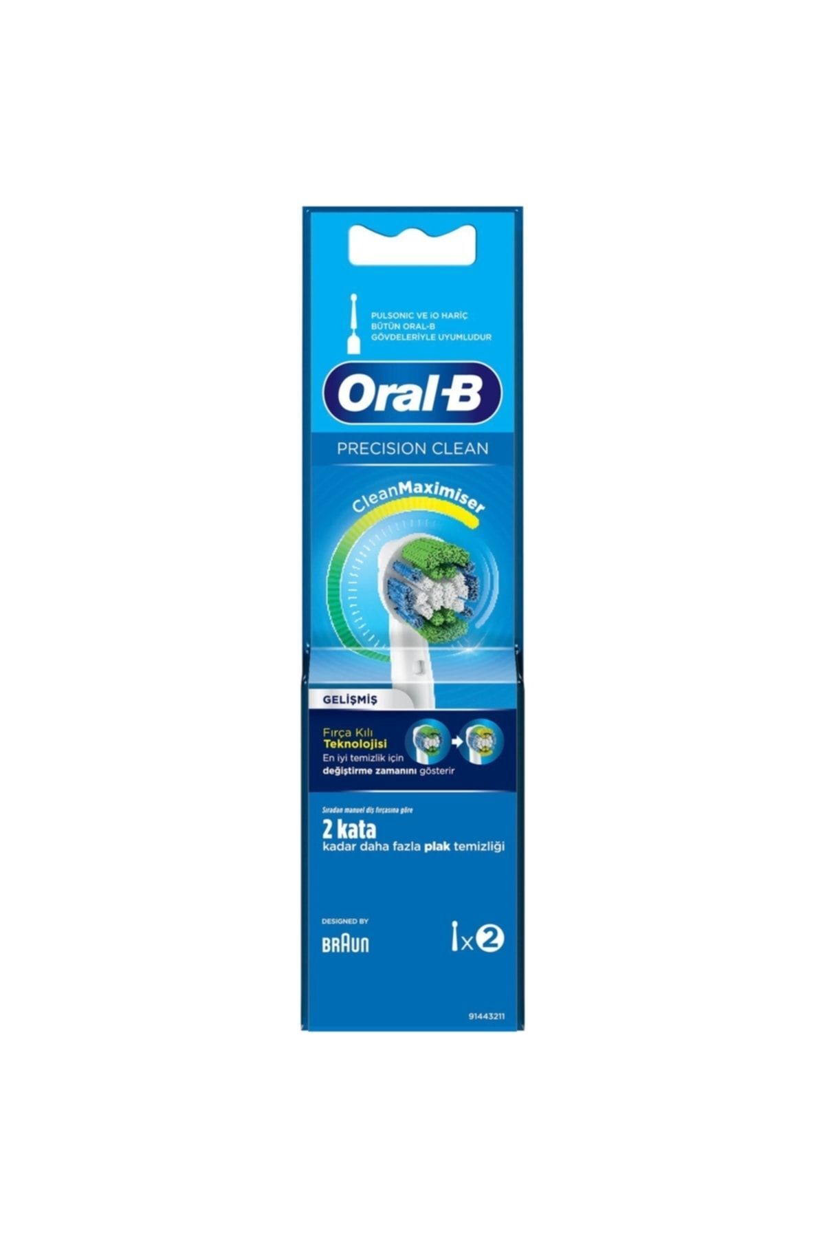 Oral-B Oral-BDiş Fırçası Yedek Başlığı Precision C-