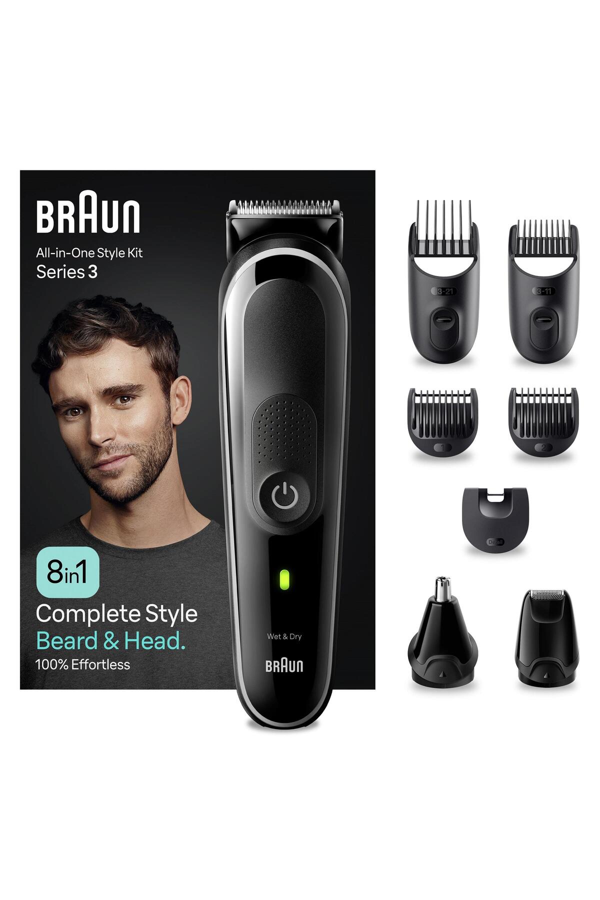 Braun Series 3 MGK3440 Hepsi Bir Arada Şekillendir-