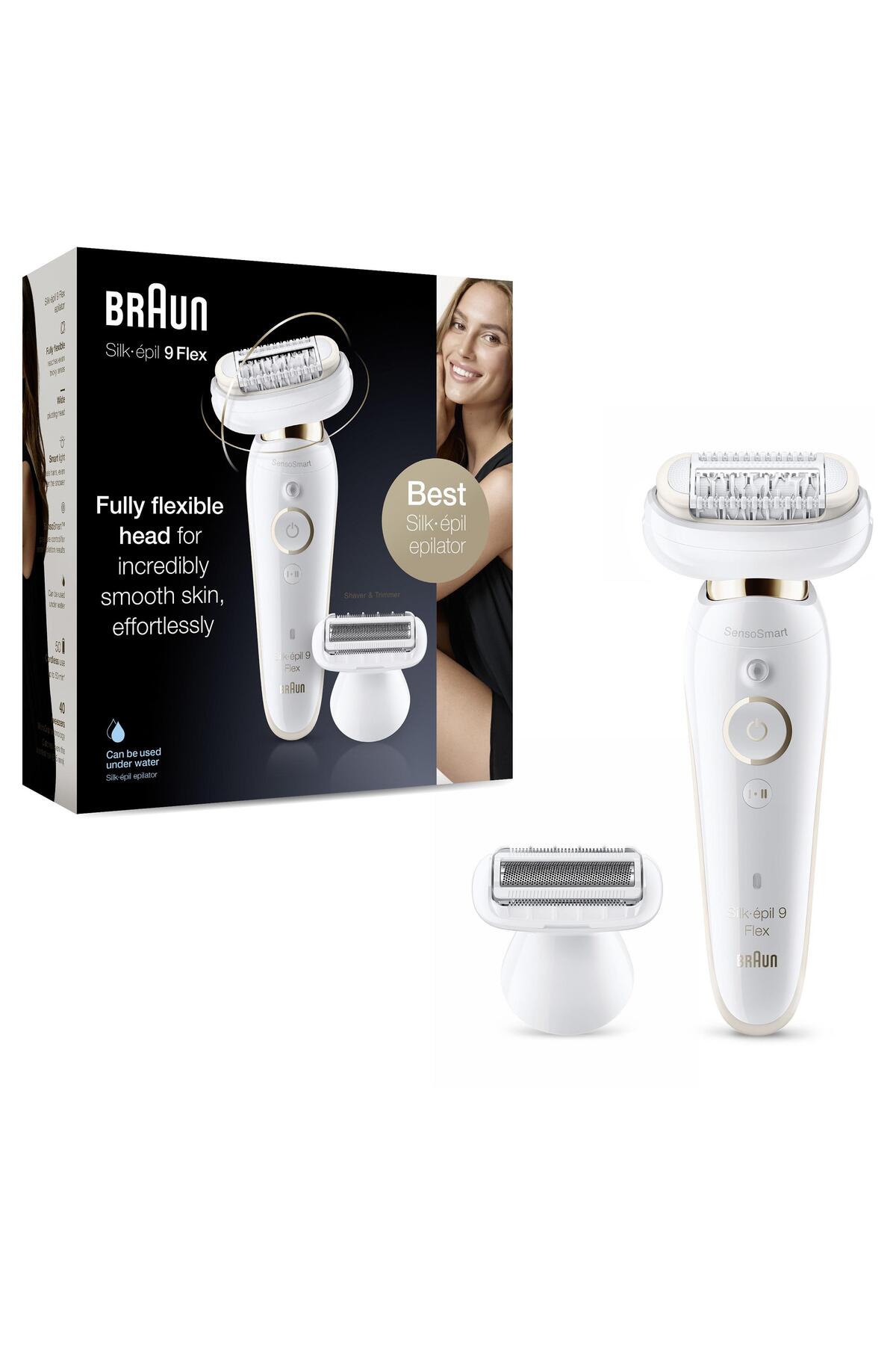 Braun Silk-épil 9 Flex 9006 Sensosmart Epilatör /-