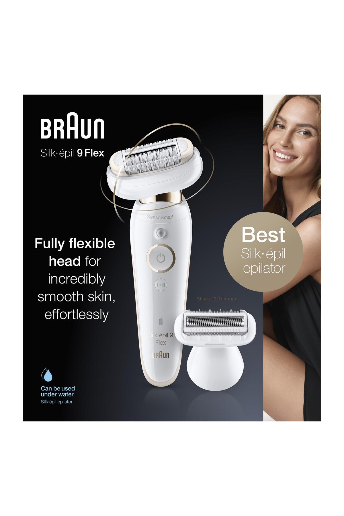 Braun Silk-épil 9 Flex 9006 Sensosmart Epilatör /-