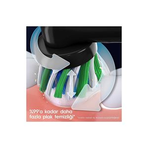 Oral-B Pro 3 - 3900 - Siyah Beyaz 2li Şarj Edilebi-