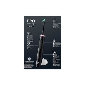 Oral-B Pro 3 - 3900 - Siyah Beyaz 2li Şarj Edilebi-