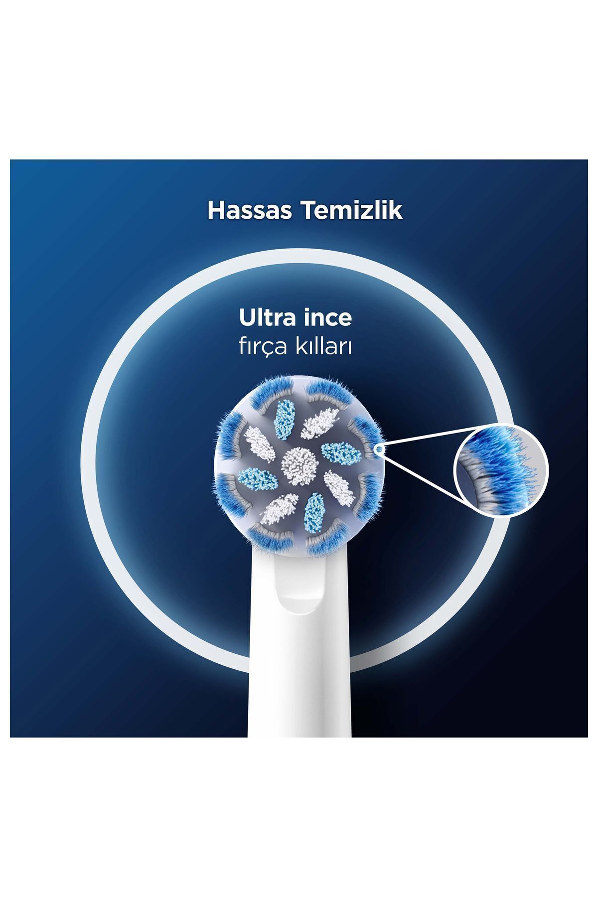 Oral-B Pro Sensitive Clean 6lı Diş Fırçası Yedek B-