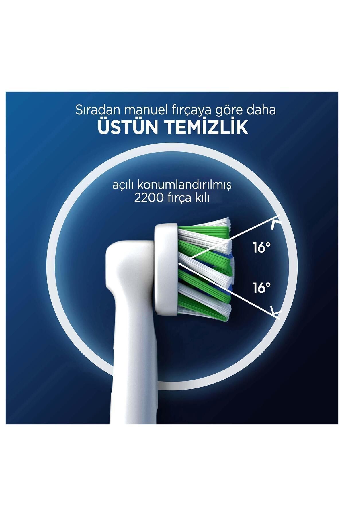 Oral-B Pro Cross Action 9lu Diş Fırçası Yedek Başl-