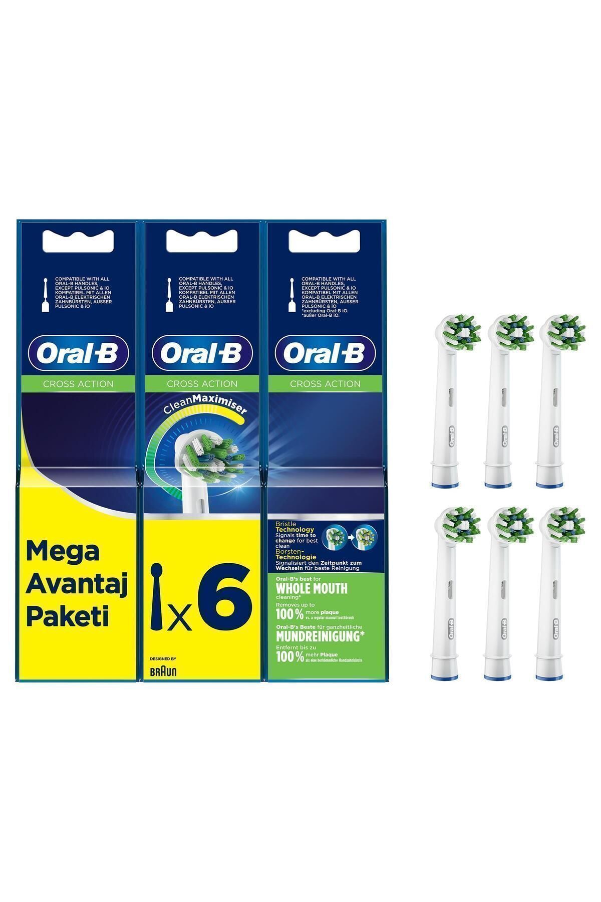 Oral-B Diş Fırçası Yedek Başlığı Clean Maximiser C-