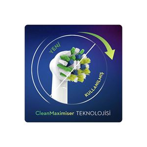 Oral-B Diş fırçası yedek Başlığı Clean Maximiser o-