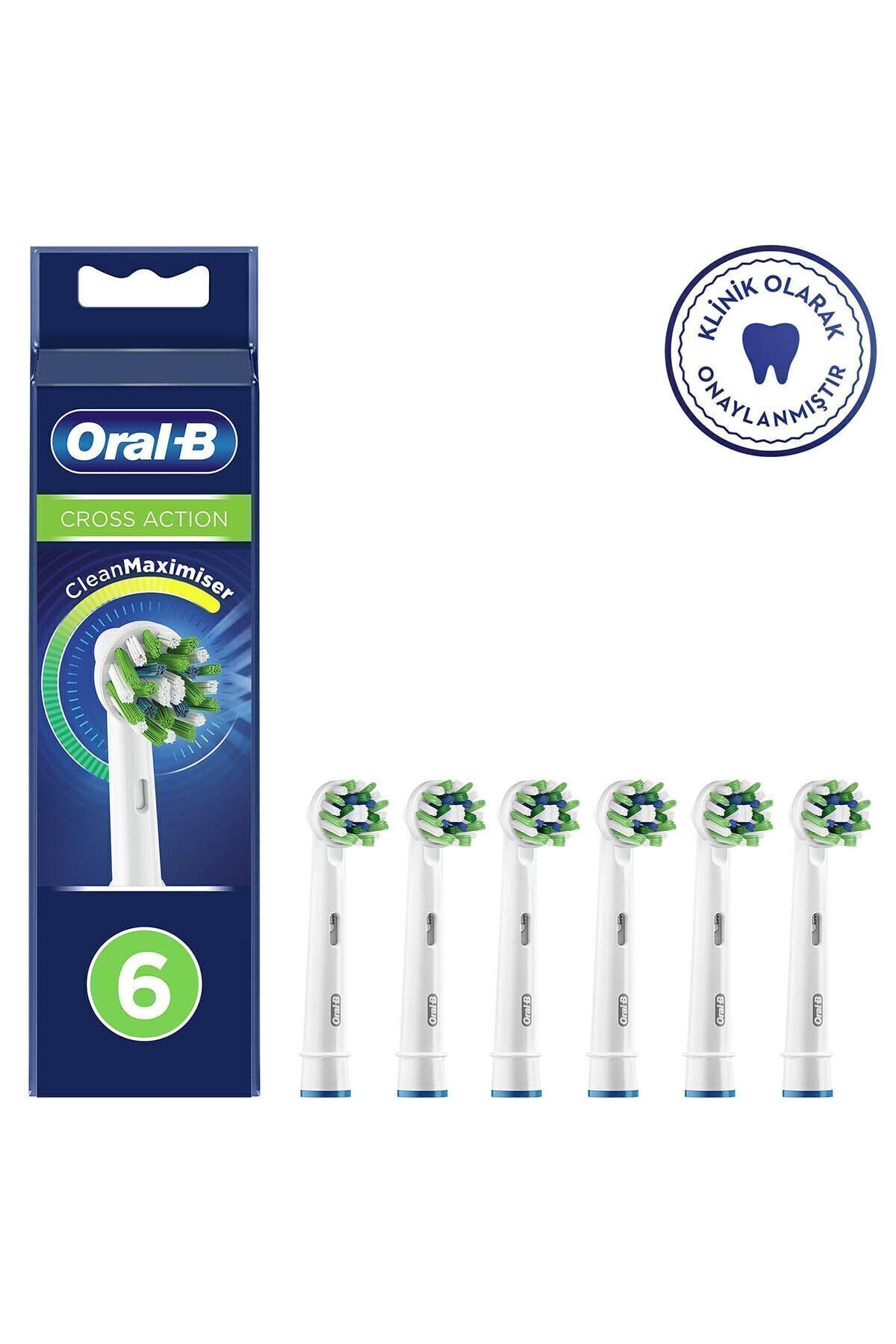 Oral-B Cross Action 6 lı Cleanmaximizer Teknolojil-