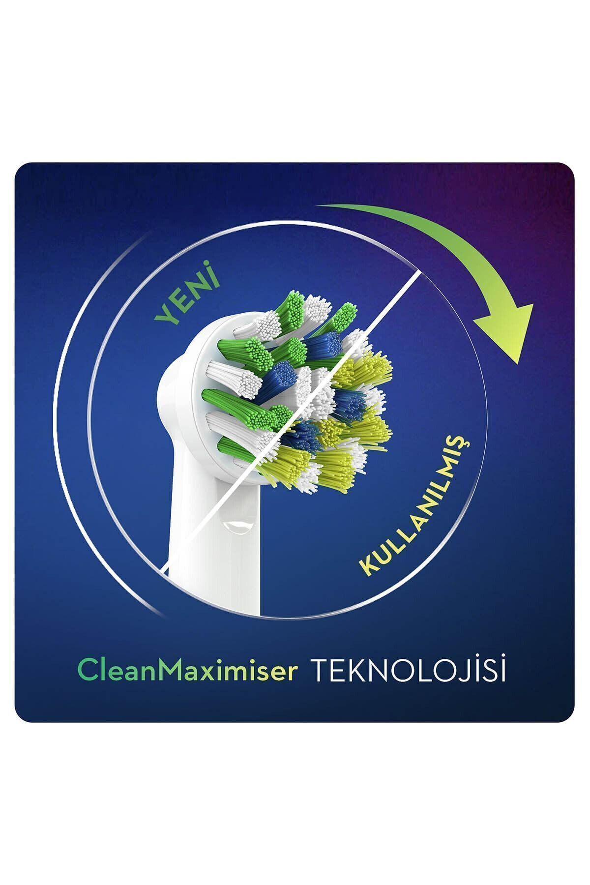 Oral-B Cross Action 6 lı Cleanmaximizer Teknolojil-