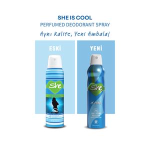 She Women Deodorant Cool 150 ml Yeni-