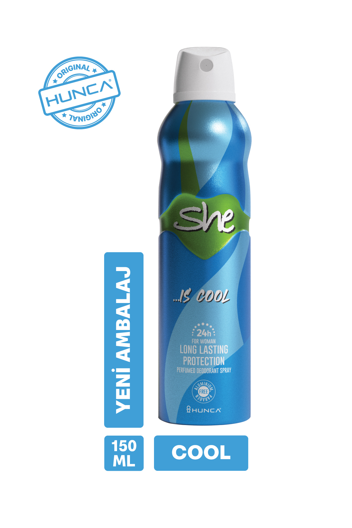 She Women Deodorant Cool 150 ml Yeni-