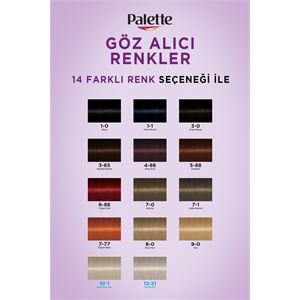 Palette Göz Alıcı Renkler 3 0 Koyu Kahve Saç Boyas-