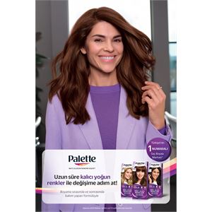 Palette Göz Alıcı Renkler 3 0 Koyu Kahve Saç Boyas-