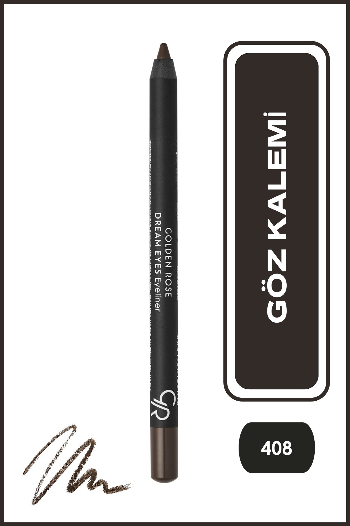 GOLDEN ROSE GÖZ KALEMİ DREAM EYES EYELİNER NO:408-
