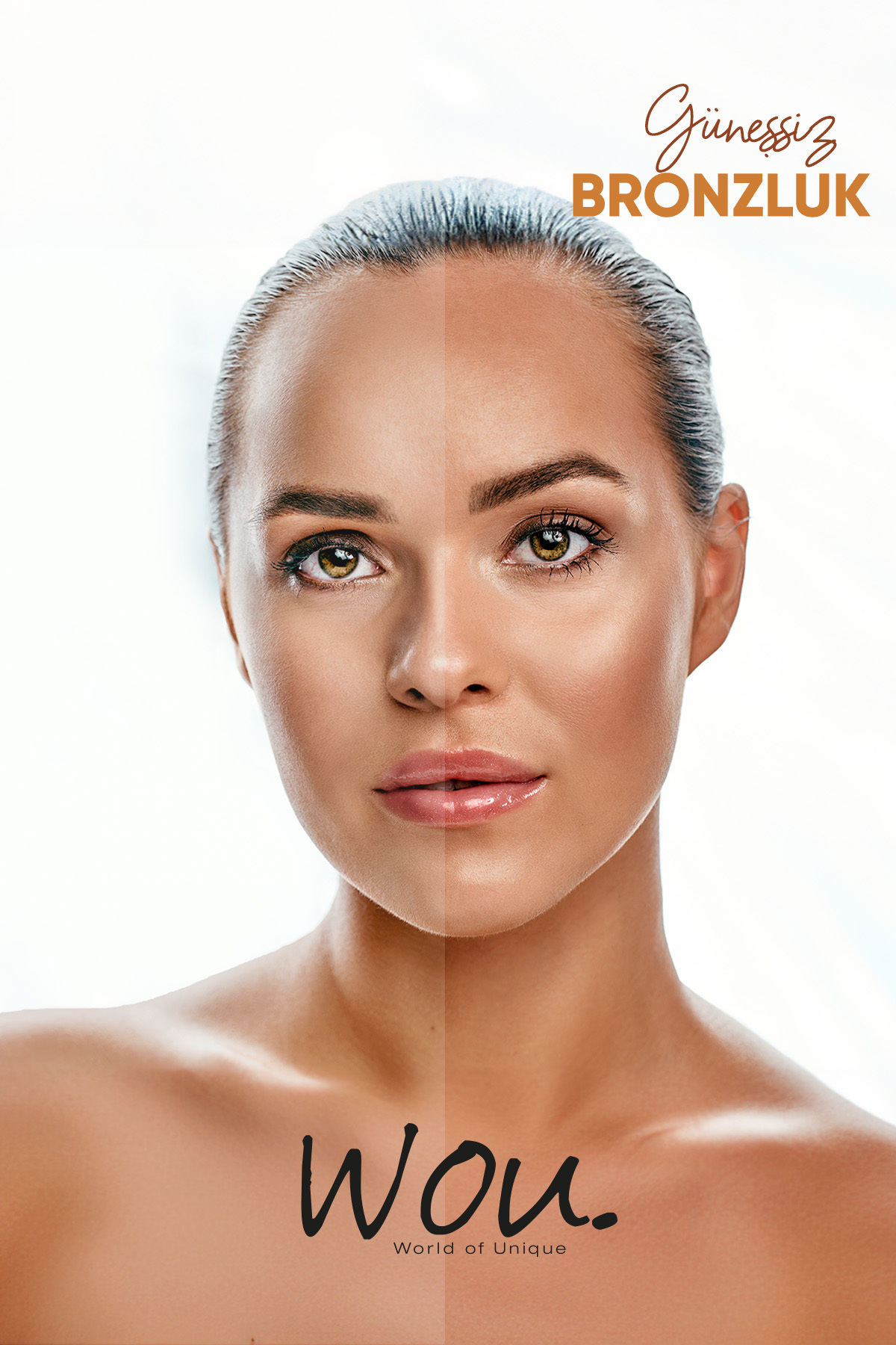 WOU World of Unique Güneşsiz Bronzlaştırıcı ve Nem-