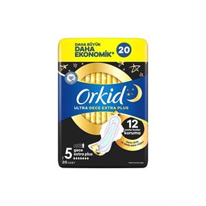 Orkid Ultra Gece Ekstra Plus (boy 5) 20 Adet Hijye-
