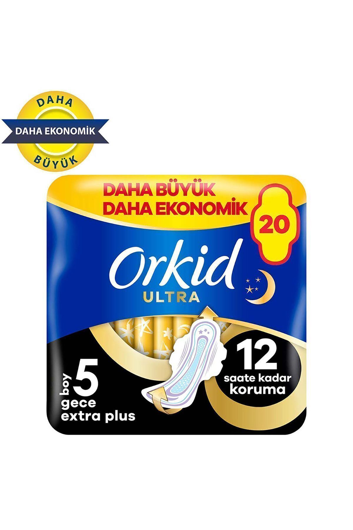 Orkid Ultra Gece Ekstra Plus (boy 5) 20 Adet Hijye-