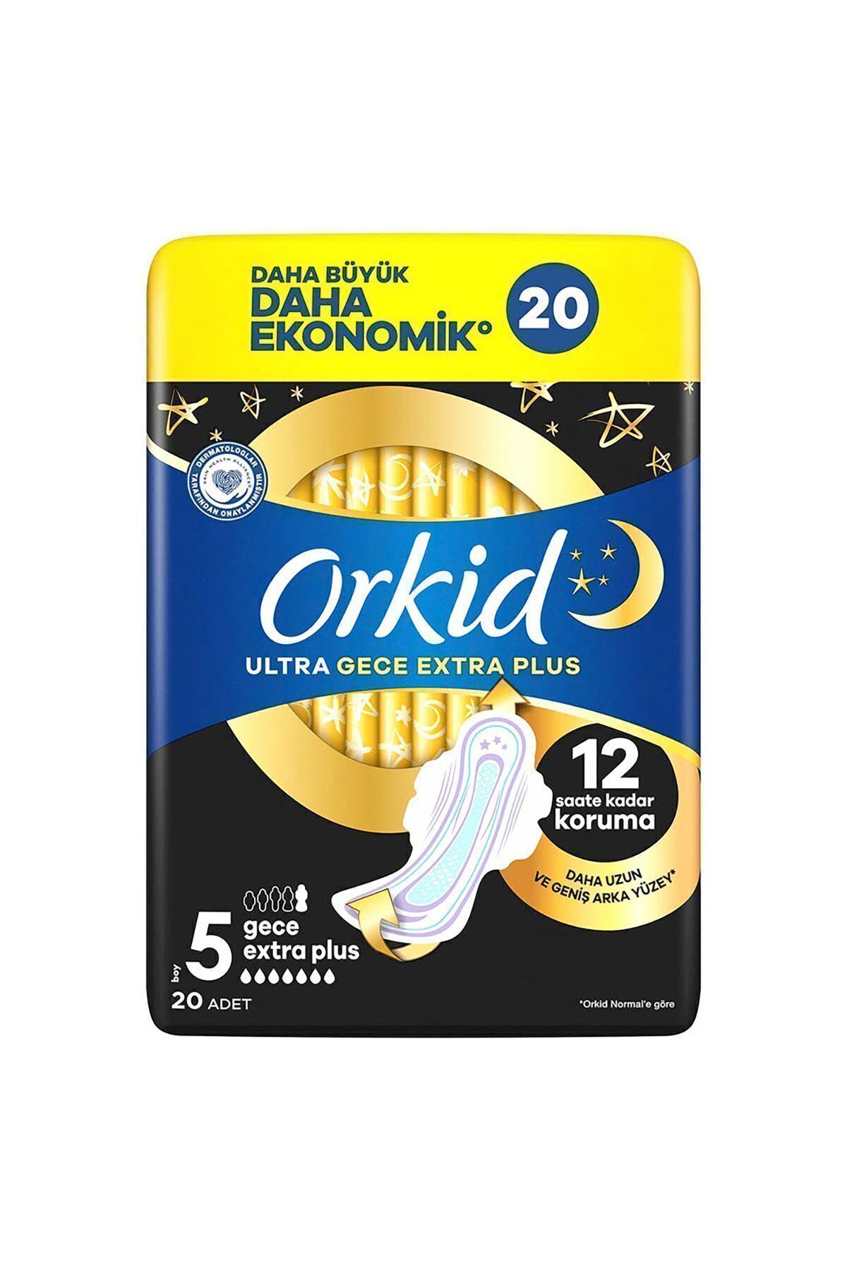 Orkid Ultra Gece Ekstra Plus (boy 5) 20 Adet Hijye-
