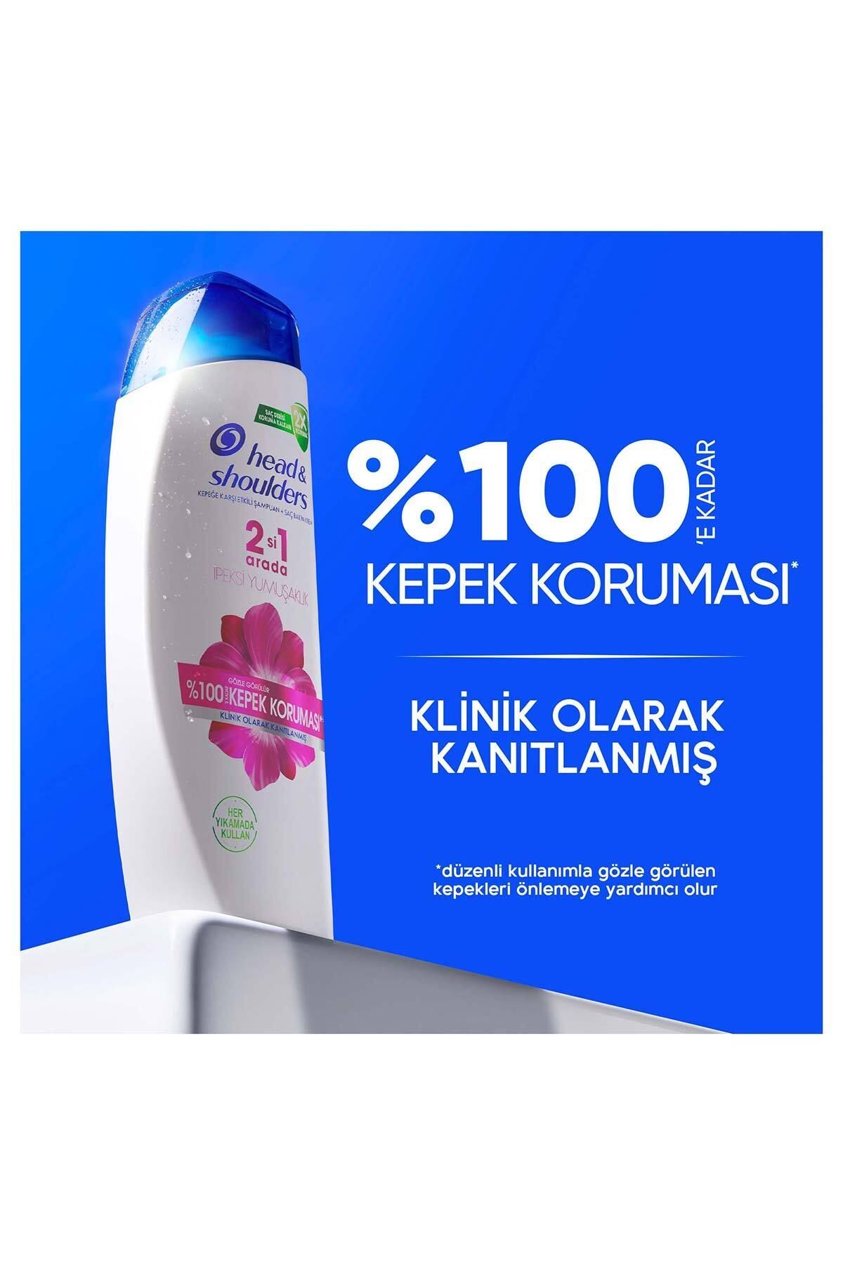 Head And Shoulders Şampuan İpeksi Yumuşaklık 2in1-