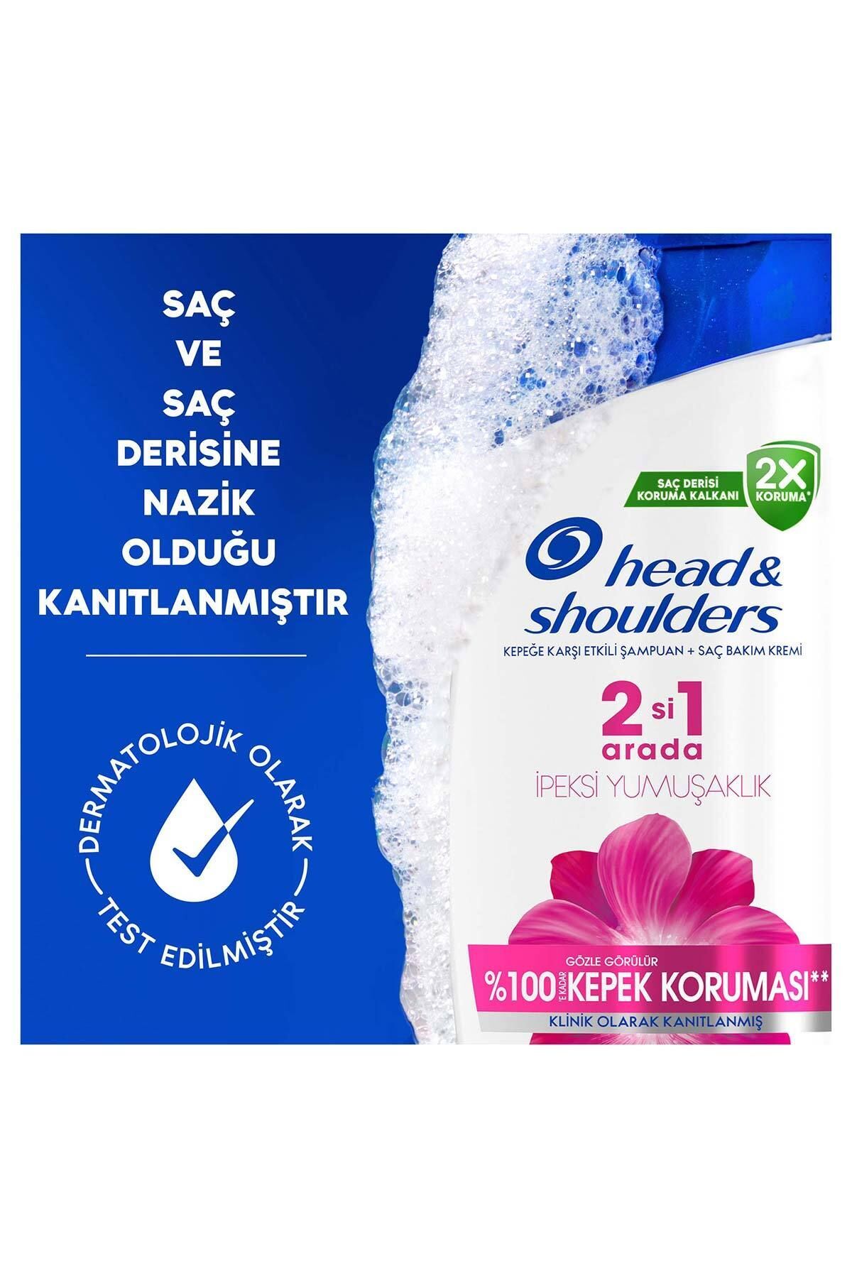 Head And Shoulders Şampuan İpeksi Yumuşaklık 2in1-