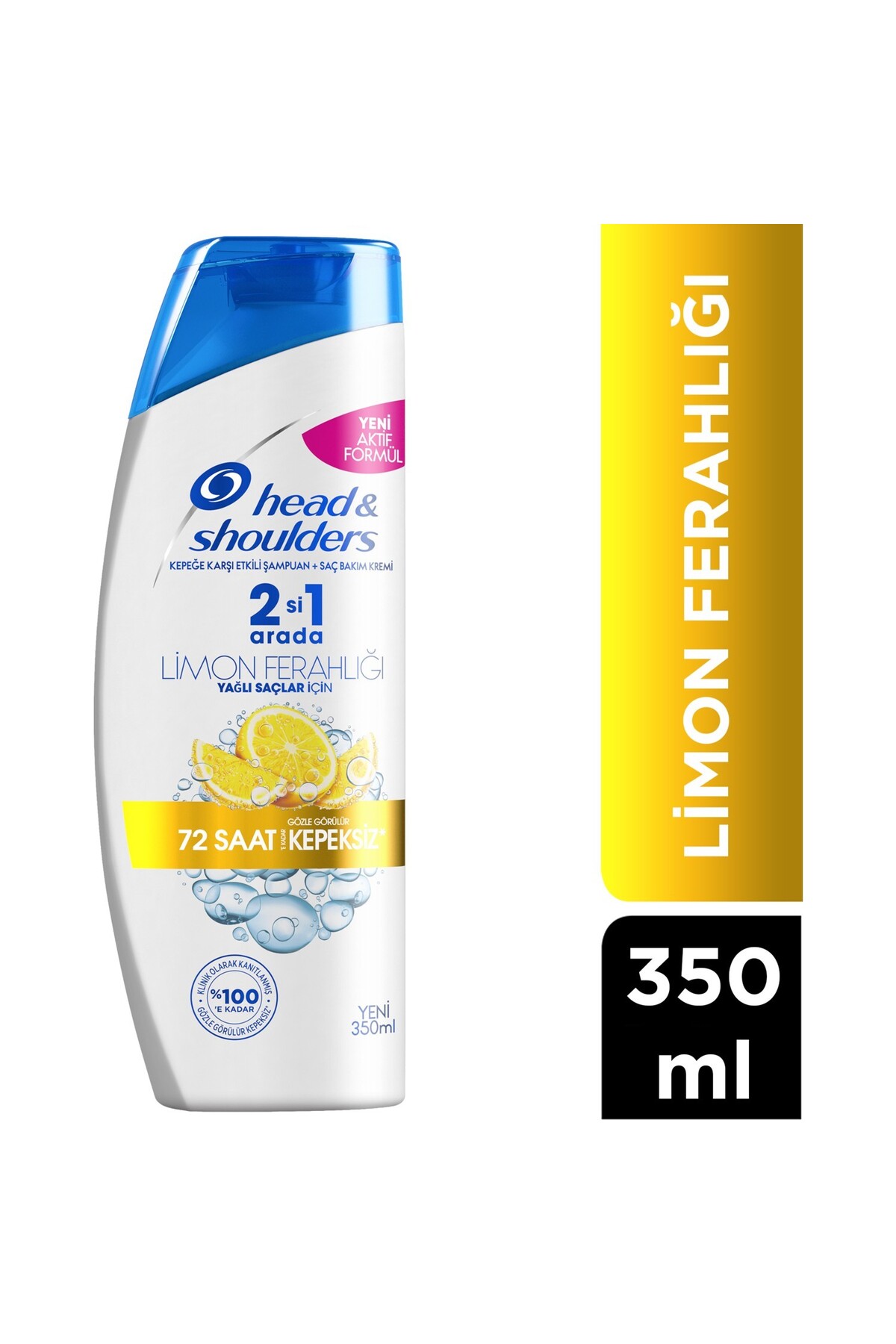 Head And Shoulders H&S Şampuan Limon Ferahlığı 2in-