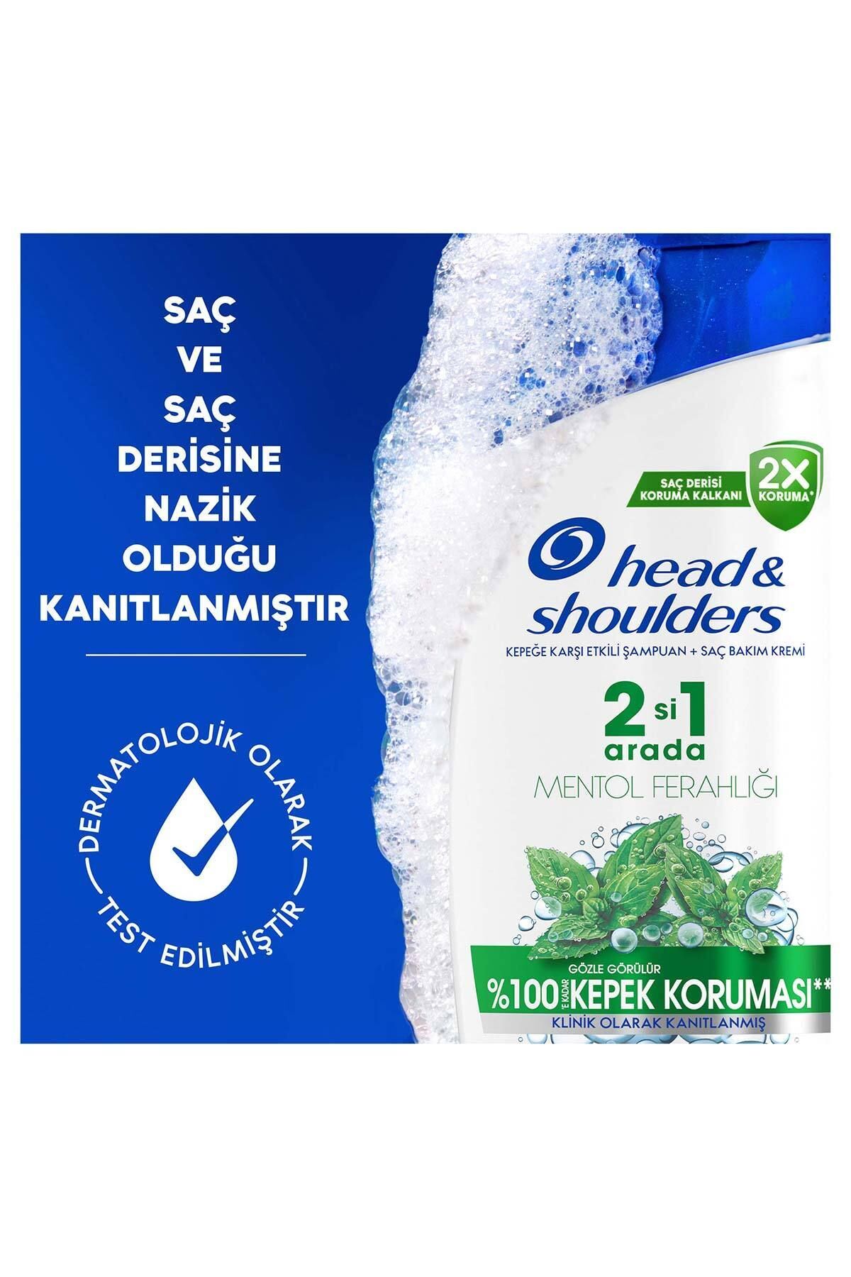 Head And Shoulders Şampuan Mentol Ferahlığı 2in1-