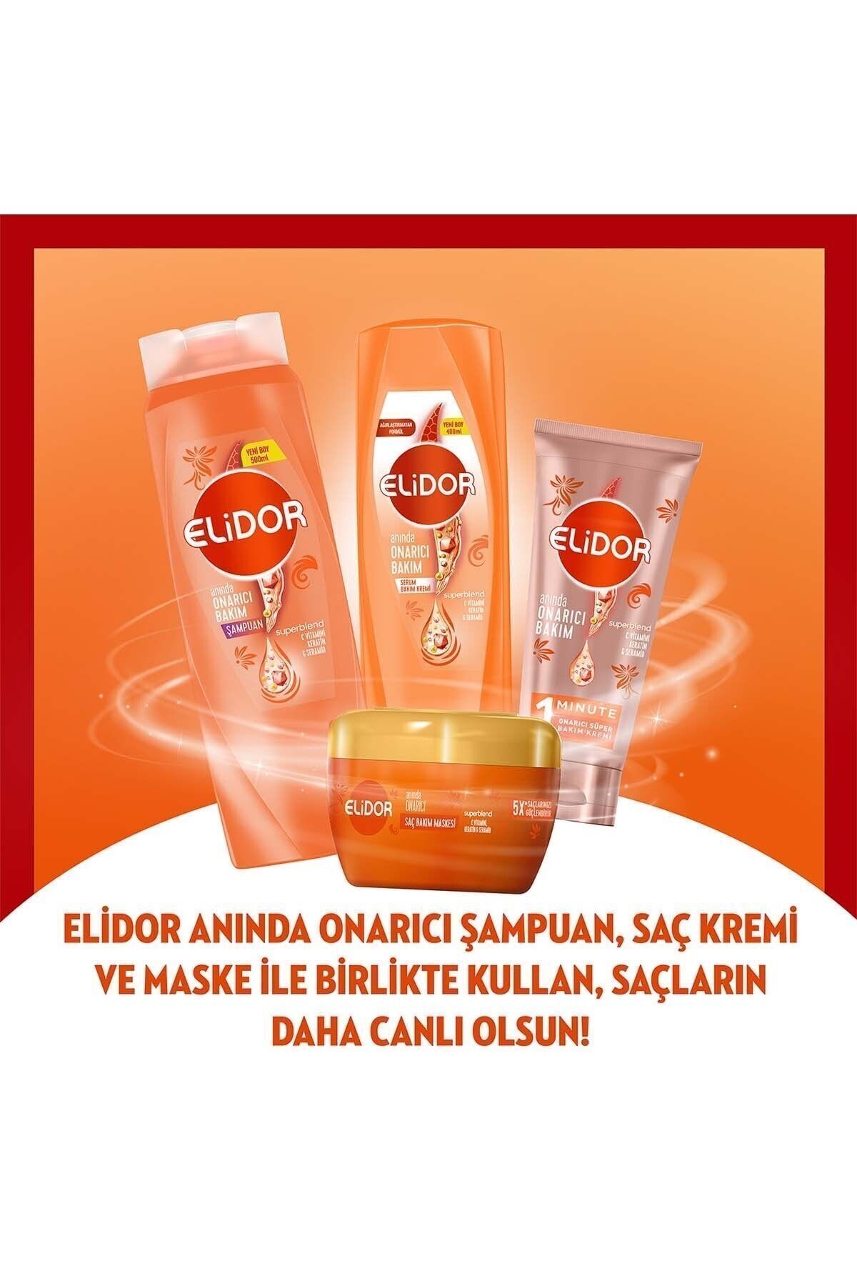 Elidor anında onarım sıvı sac bakım kremi 200 ml-