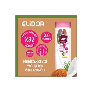 Elidor Hindistan Cevizi Yağı Şampuan 400 ml-