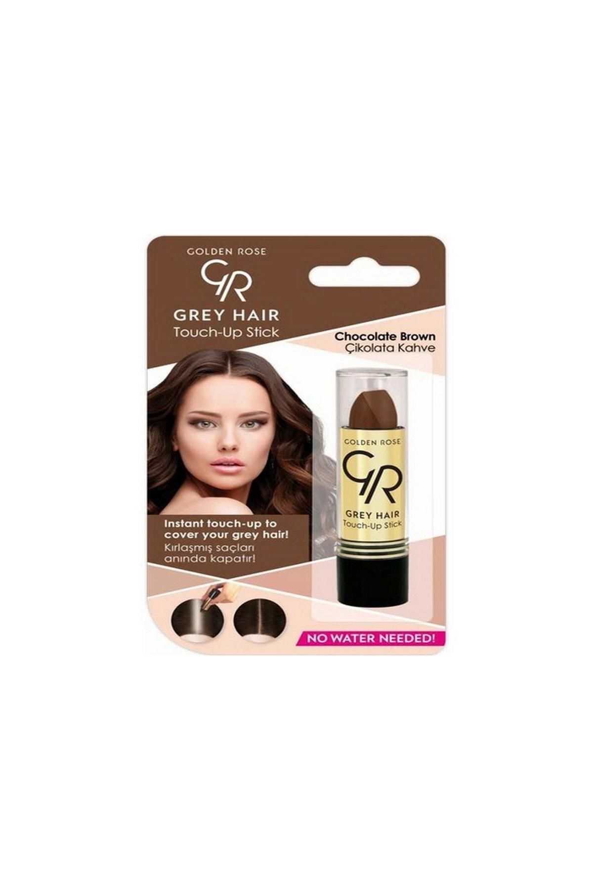 Golden Rose Grey Hair No:08 Chocolate- Saç Beyazla-