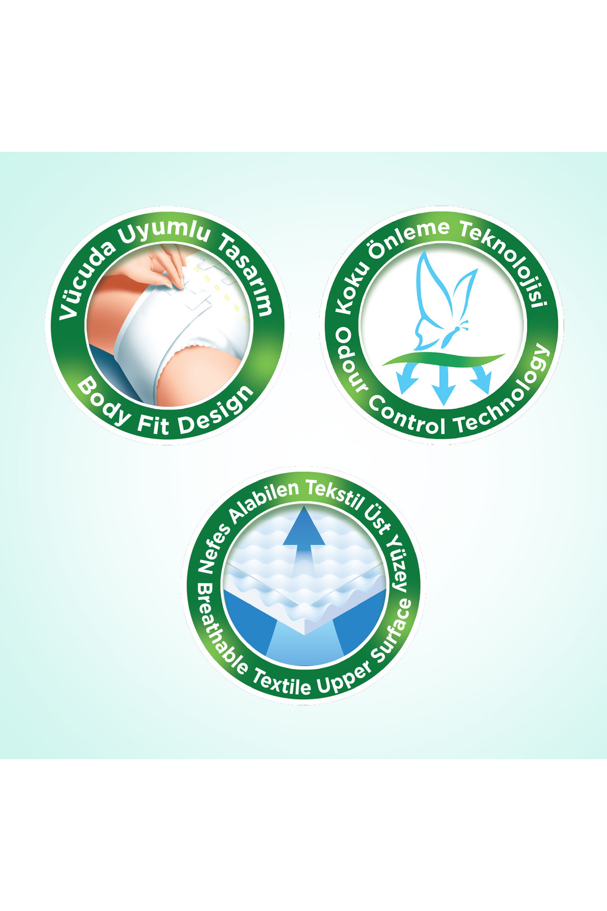 EVONY YETİŞKİN BEZİ LARGE 8Lİ-