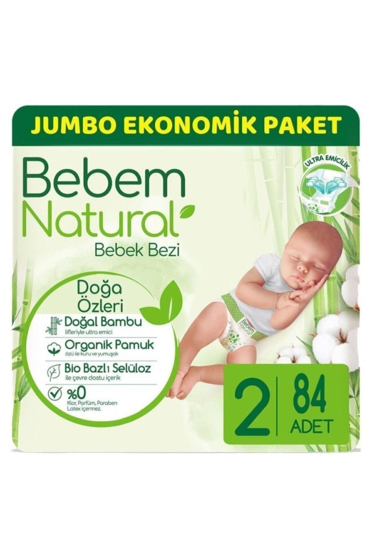 BEBEM BEBEK BEZİ NATURAL BEDEN:2 (3-6KG) MİNİ 84 A-