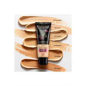 SELFIE TIME FOUNDATION & CONCEALER 05 BEIGE 30ML-