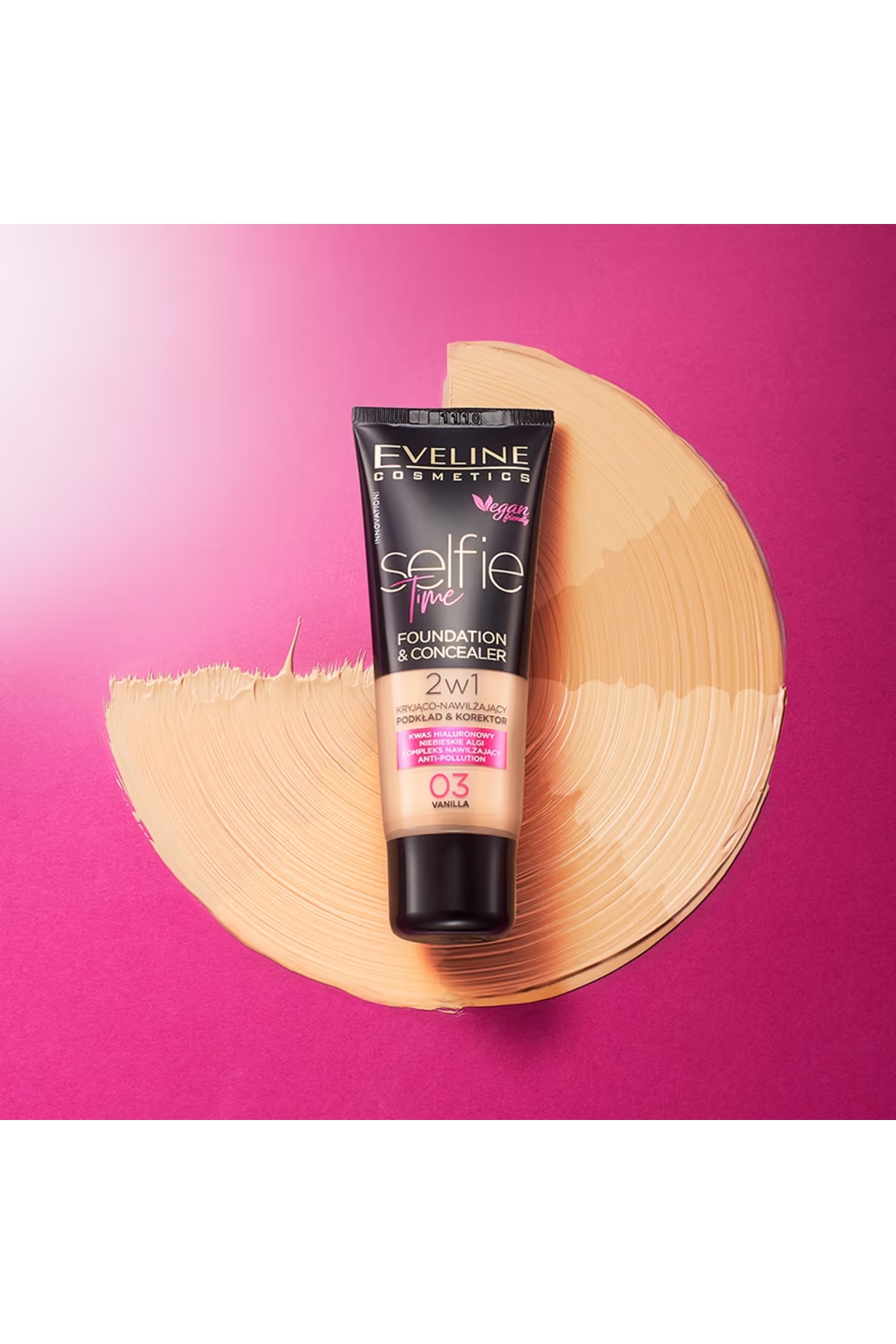 SELFIE TIME FOUNDATION & CONCEALER 02 IVORY 30ML-