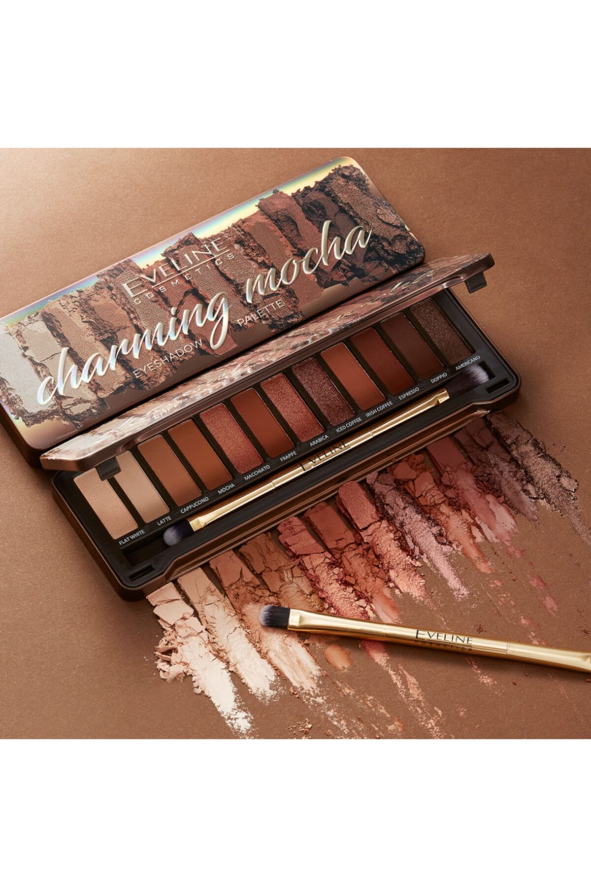 CIENIE DO POWIEK 12 KOL CHARMING MOCHA PL/ANG NEW-