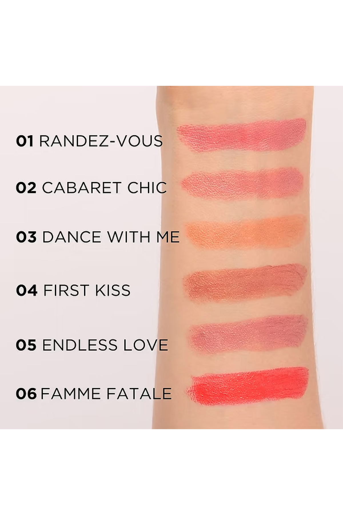 VARIETE SATIN LIPSTICK NO 01-