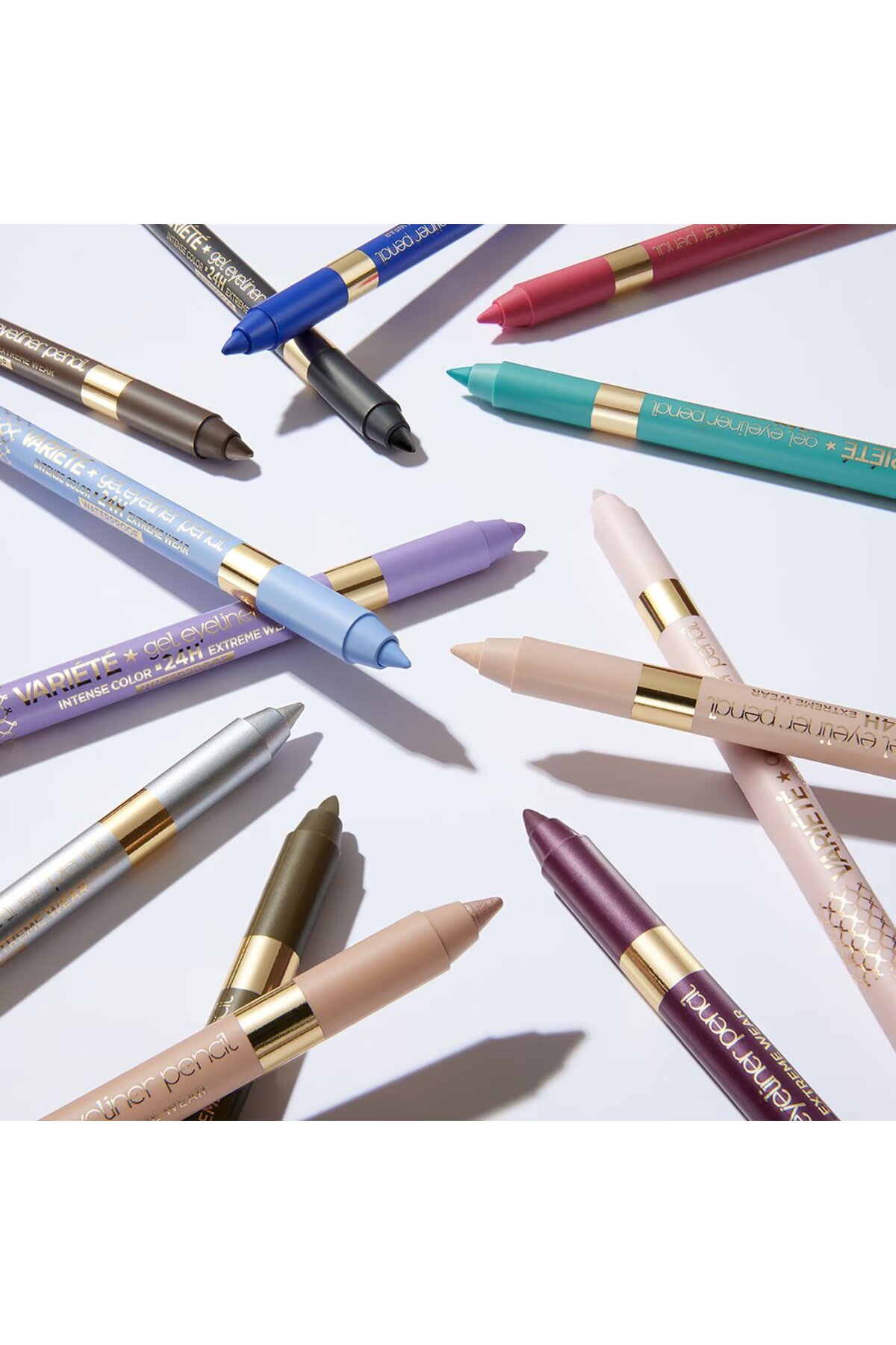 VARIETE GEL EYELINER PENCIL 02 BROWN-