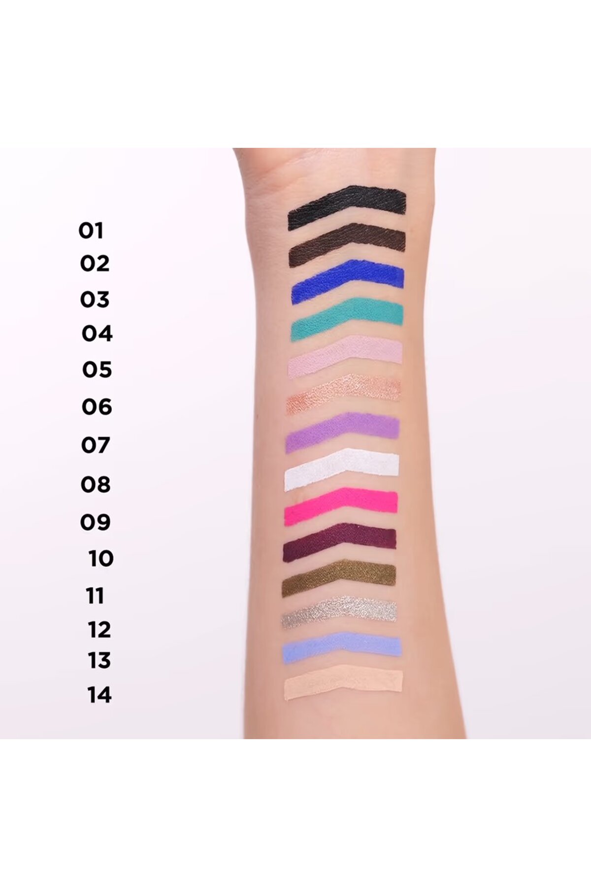 VARIETE GEL EYELINER PENCIL 01 BLACK-