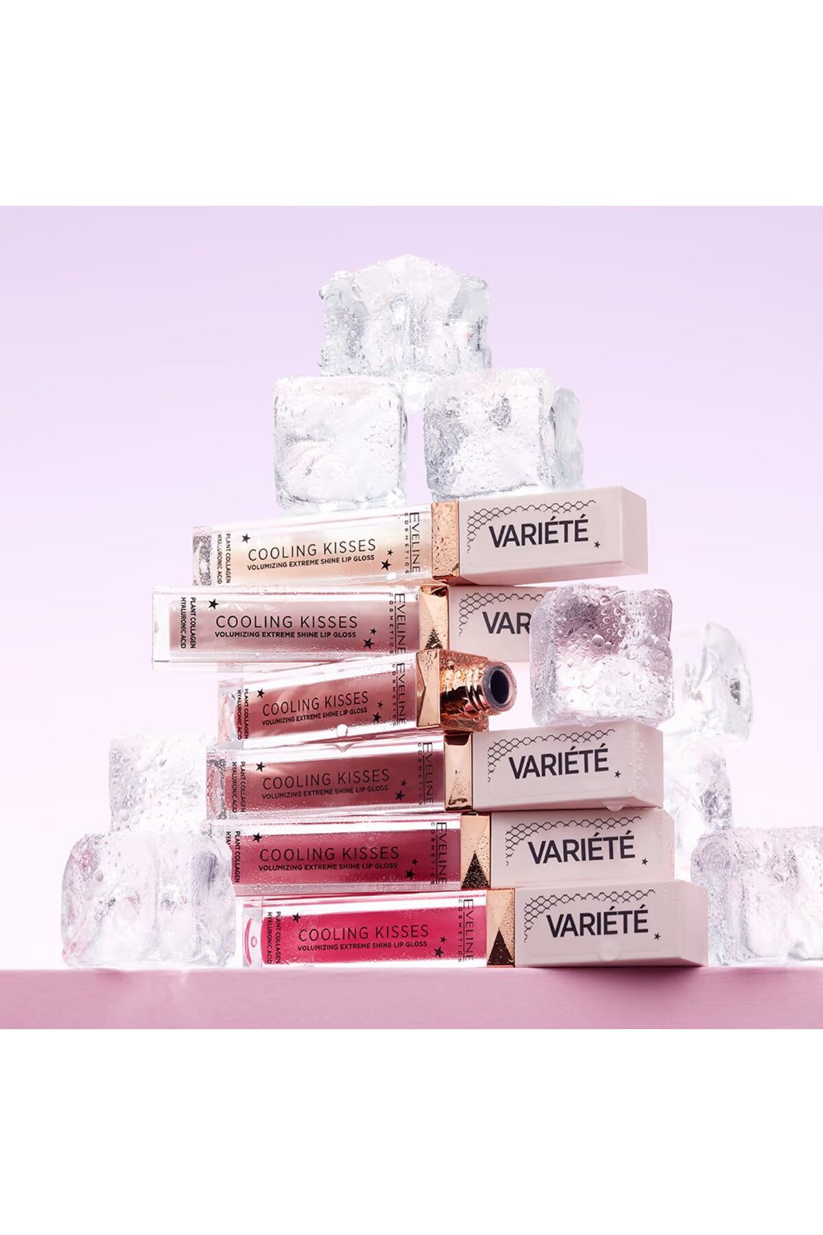 VARIETE COOLING KISSES LIP GLOSS NO 01 6,8ML-