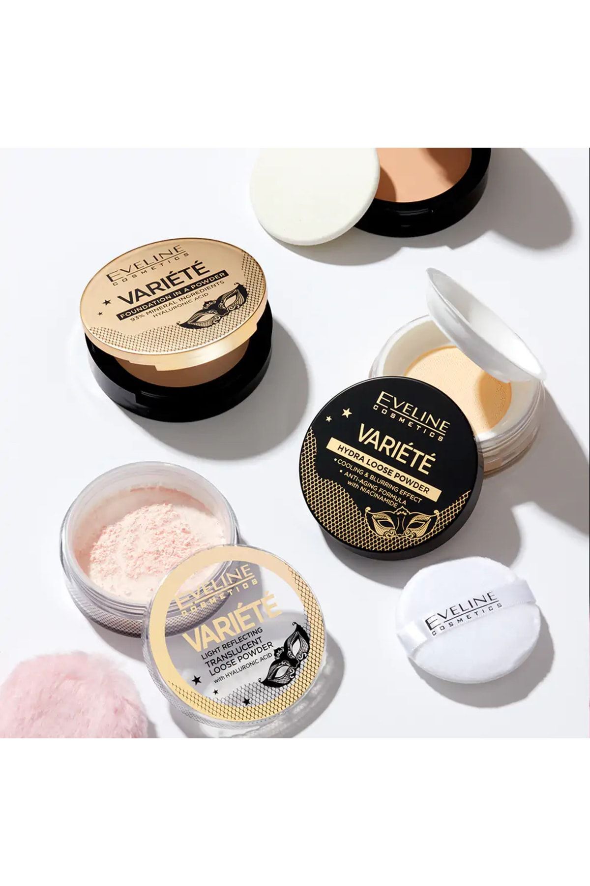 PUDER SYPKI ODBIJAJACY SWIATLO VARIETE PL-