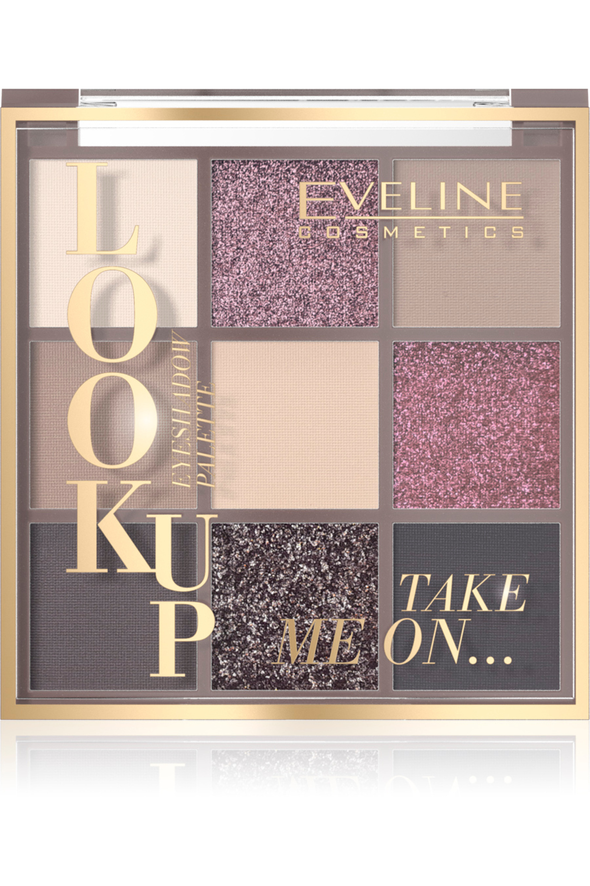 EYESHADOW PALETTE LOOK UP 9 COLORS TAKE MY ON-