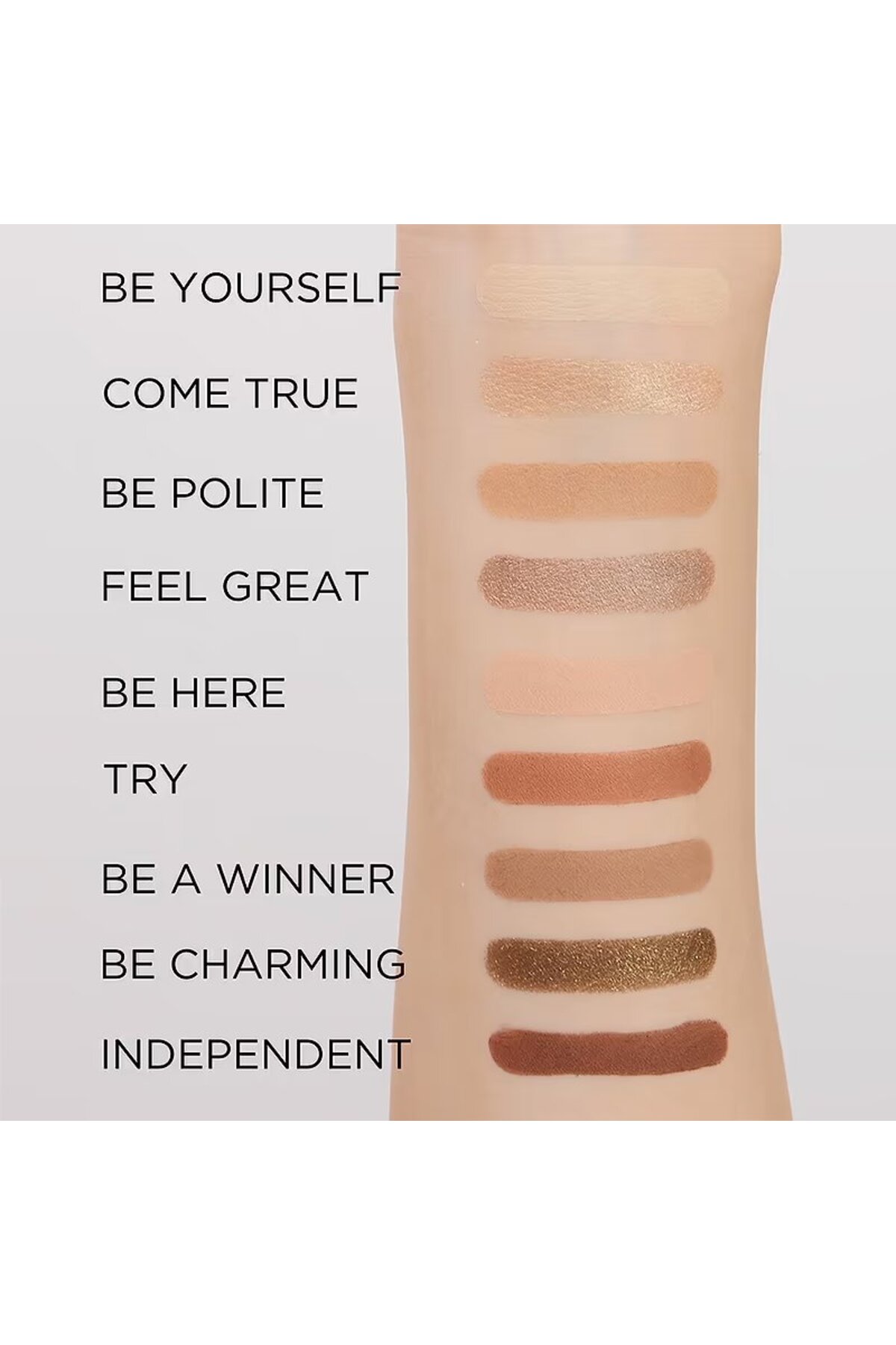 EYESHADOW PALETTE LOOK UP 9 COLORS TAKE MY ON-