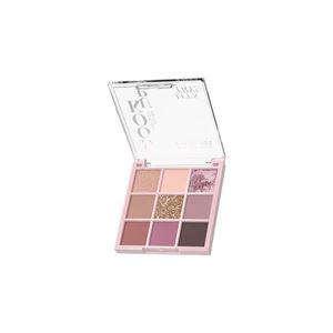 EYESHADOW PALETTE LOOK UP 9 COLORS LETS TRY-