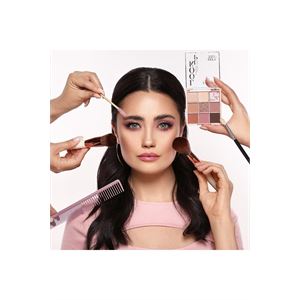 EYESHADOW PALETTE LOOK UP 9 COLORS LETS TRY-