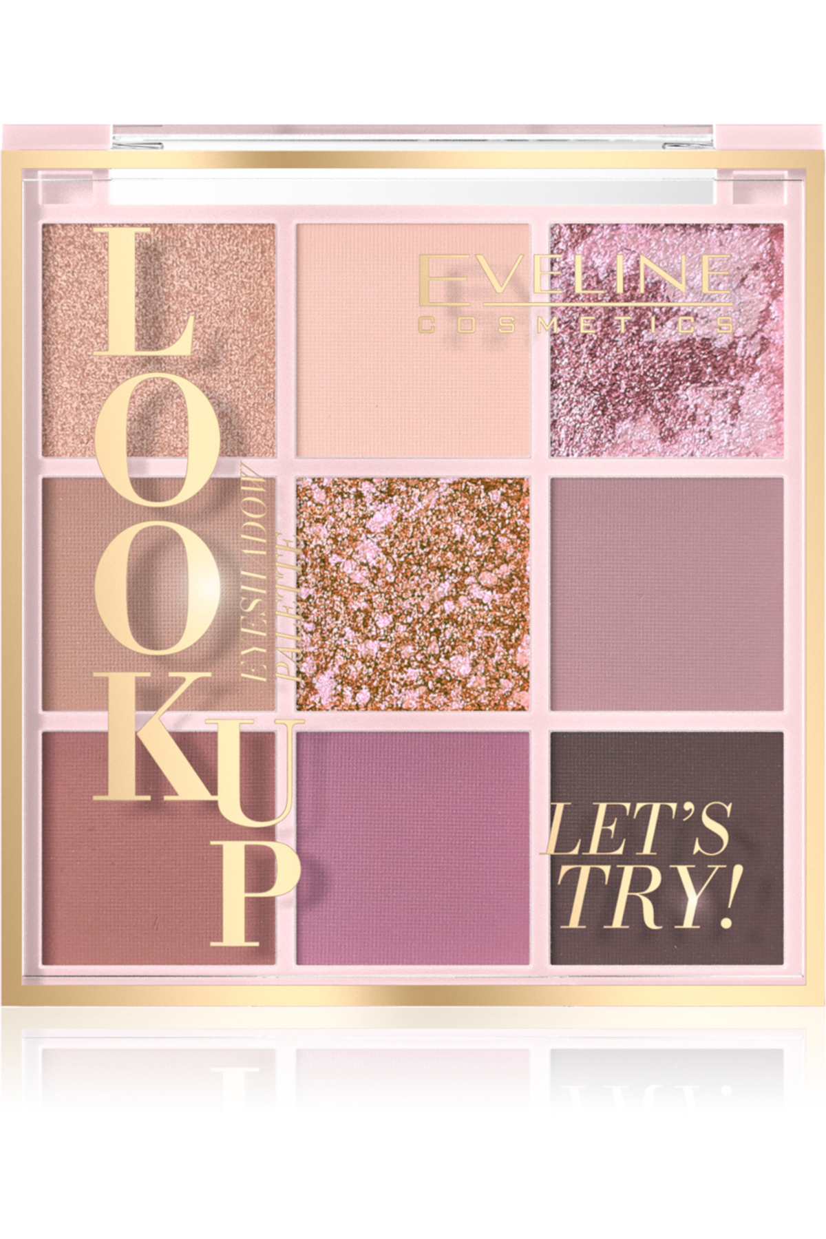 EYESHADOW PALETTE LOOK UP 9 COLORS LETS TRY-
