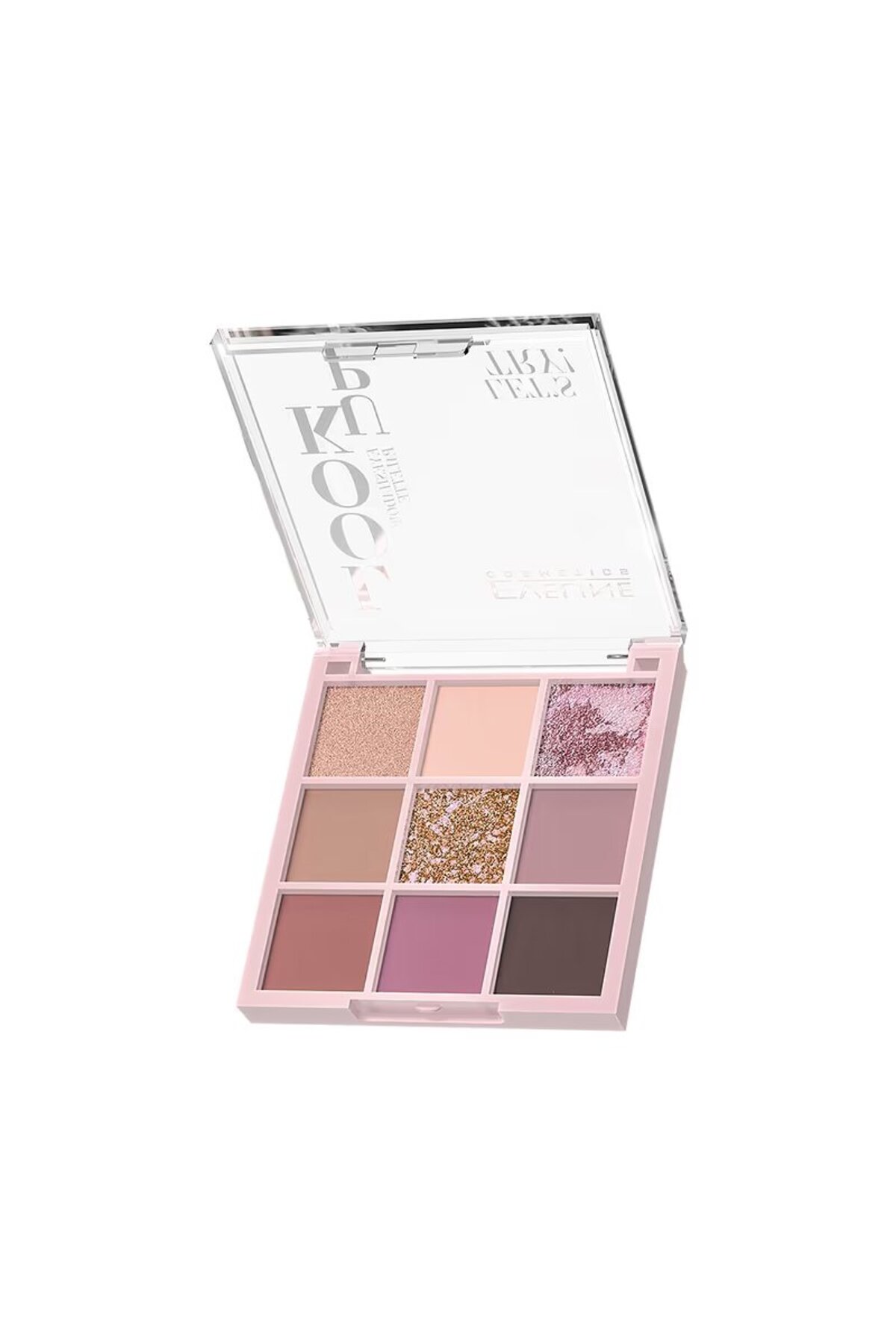 EYESHADOW PALETTE LOOK UP 9 COLORS LETS TRY-