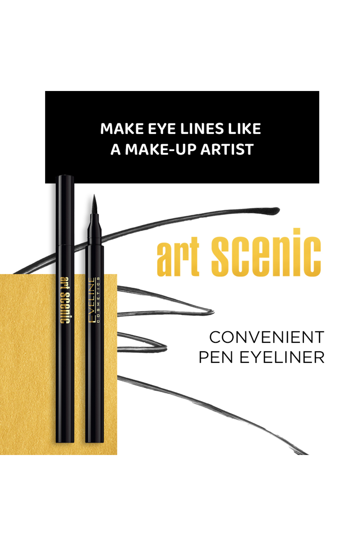 EYELINER ART SCENIC PROF. MAKE UP-